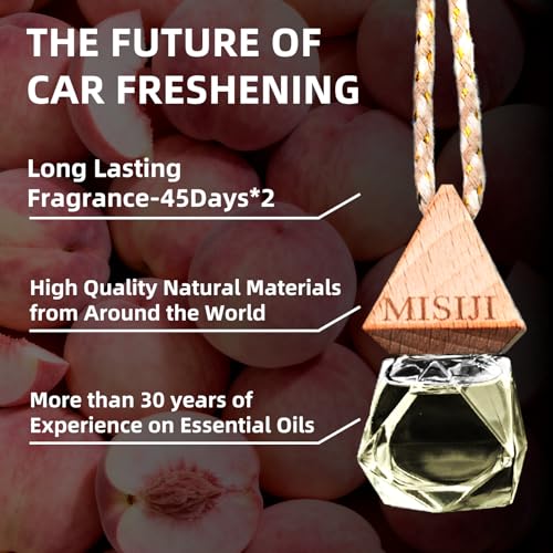 Image of Hanging Car Air Freshener-PeachNebula,Long Lasting Fragrance Car Scents,Car Decorations