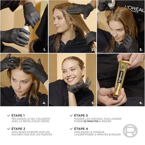 L’ORÉAL PARIS - Coloration Cheveux Permanente - Longue Durée & Lumineuse - Couvre 100% des Cheveux Blancs - Préférence - Nuance : Oslo Blond Viking (9.1), Blond Très Clair Cendré