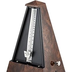 Wittner Métronome Pyramidal bois de ronce - Les Beatles, Paul McCartney, John Lennon, RIngo Starr, George Harrison Wittner Métronome Pyramidal bois de ronce – Image 2