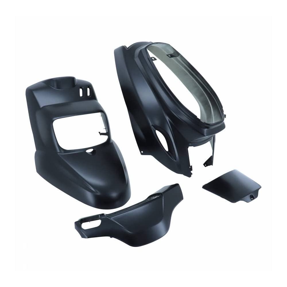 Kit carénage carrossserie noir mat pour scooter MBK 50 Spirit 2004 à 2017 neuf