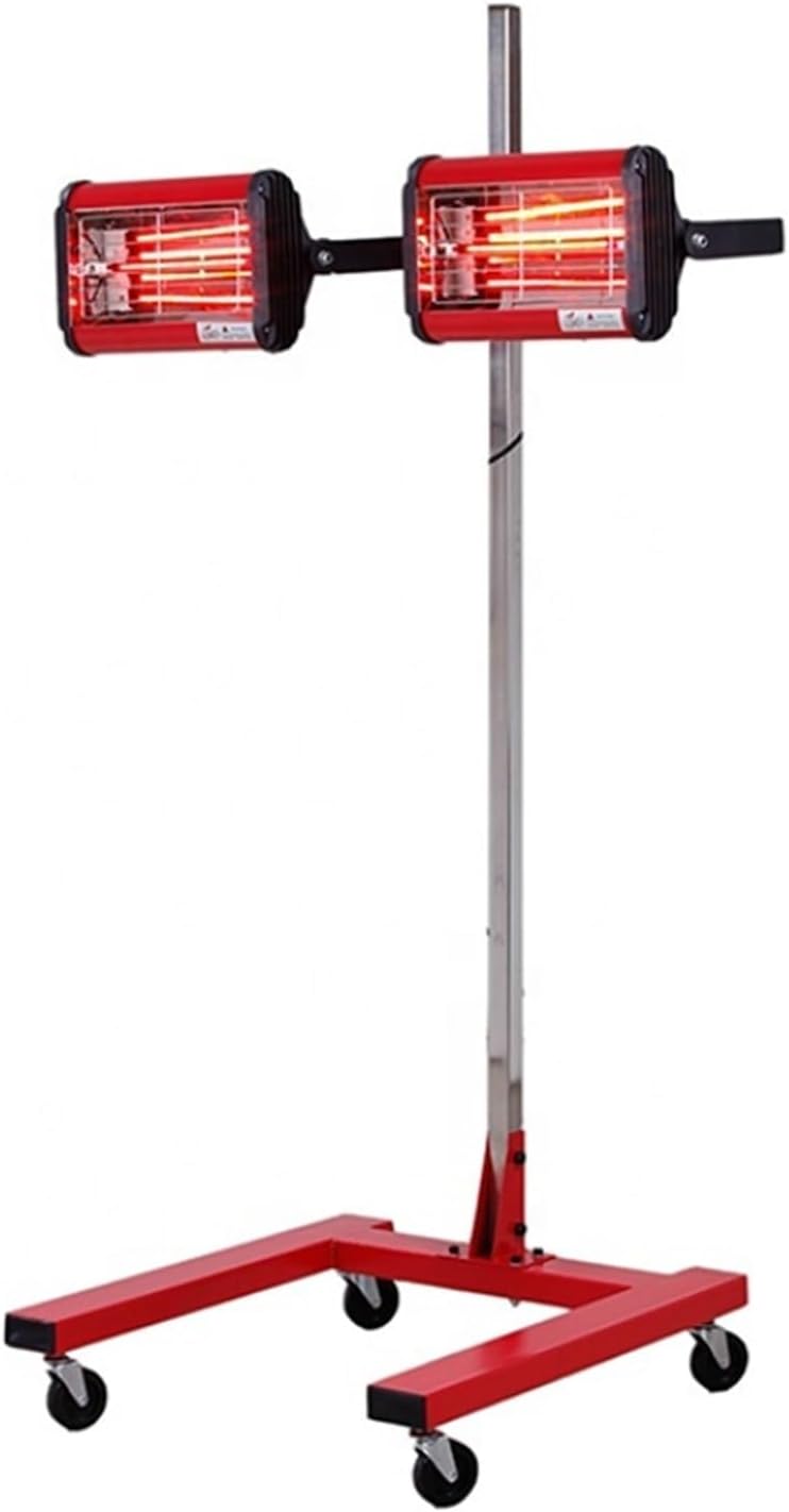 Infrared Paint Curing Lamp - Shortwave Heating Dryer for Car Paint Repair and Drying - Efficient Spray Paint Baking Light for Quick Curing