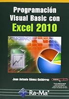 Programación Visual Basic con Excel 2010 8499642306 Book Cover