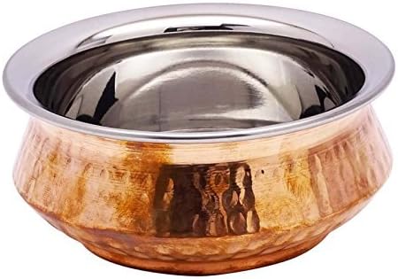 Traditional Indian Handi Dish Serveware Tableware Kitchenware Utensil Serving