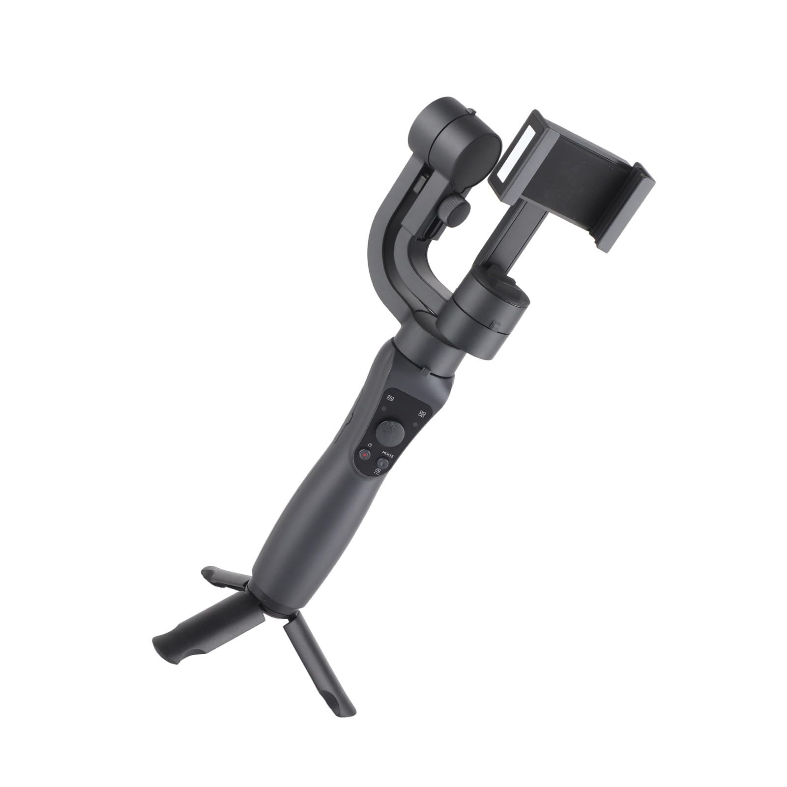 AMONIDA S5 Estabilizador de Cardán Portátil de 3 Ejes para Grabación de Video con Antivibración para Uso en Exteriores Negro 715 G