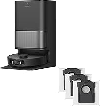 DREAME L40s Ultra AE Robot Vacuum Cleaner Black and Dust Bags 3pcs