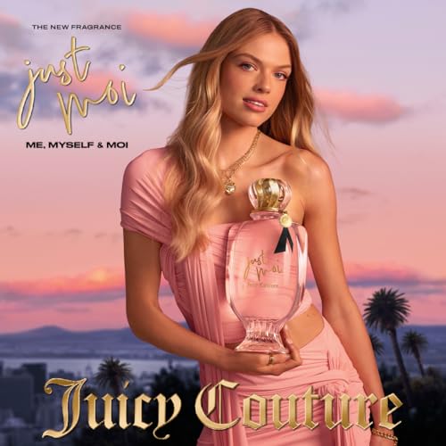 Image of Juicy Couture Just Moi Women's Perfume - Amber Vanilla Eau de Parfum - Sweet & Confident Fragrance for Day to Evening Wear - Long-Lasting