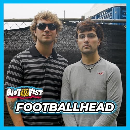 Page de couverture de Footballhead on Riot Fest Debut, Breaking Benjamin vs The Beatles, and Chicago DIY