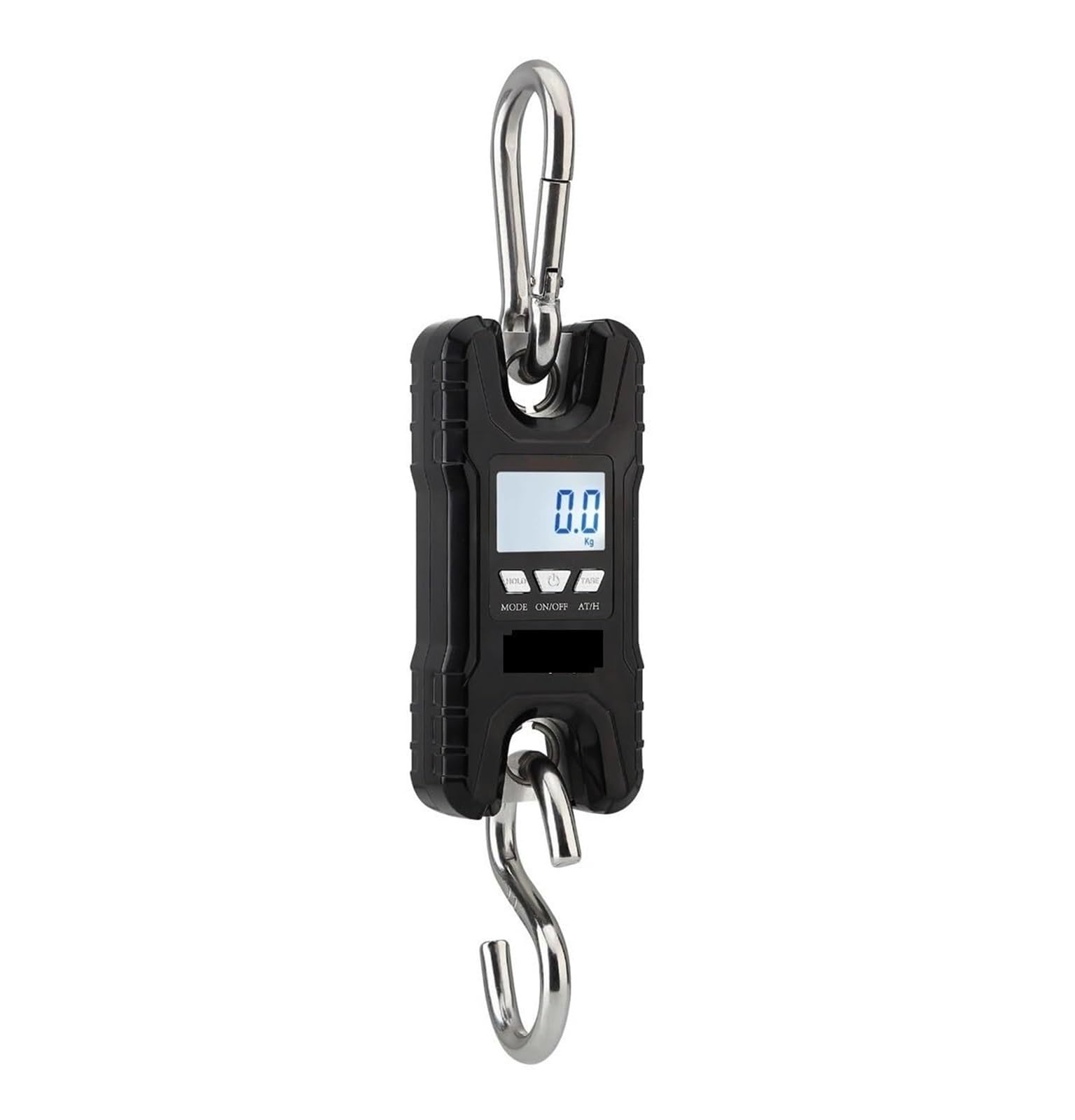 Bilancia digitale per gru, Bilancia Per Gru, Display Digitale Da 500 Kg Gancio Sospeso Pesatura Elettronica Viaggio Per Pesca,Fattoria, Pesca, Pesce,(Black)