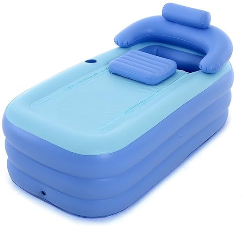 Bañera hinchable, plegable, de PVC, para adultos, portátil, para casa y viajes Cover