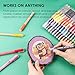 Grabie Acrylic Paint Pens Markers, 48 Colors, 0.7 mm, Extra Fine Tip Drawing Markers, Premium Paint Pens for Painting on Various Surface, Art Supplies