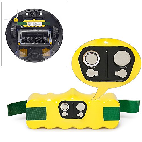 2X HYG 14.4V 4500mAh Ni-MH per iRobot Roomba