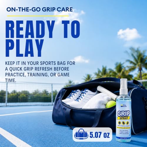 2-in-1 Grip Spray & Cleaner, Golf Grip Cleaner and Restorer for Clubs, Basketball Shoe Grip Spray, Football Glove Grip Spray, Restores Shoe & Glove Traction, Removes Dirt, Sweat & Oil - Image 5