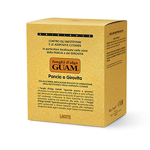 Guam Tummy & Waist, Stomach Wrap for Cellulite Reduction, Tighten Loose Belly Skin | Anti-Cellulite Lipo Wraps for Stomach, Seaweed + Caffeine | Cellulite Remover Tummy Wrap, 2.2LB3