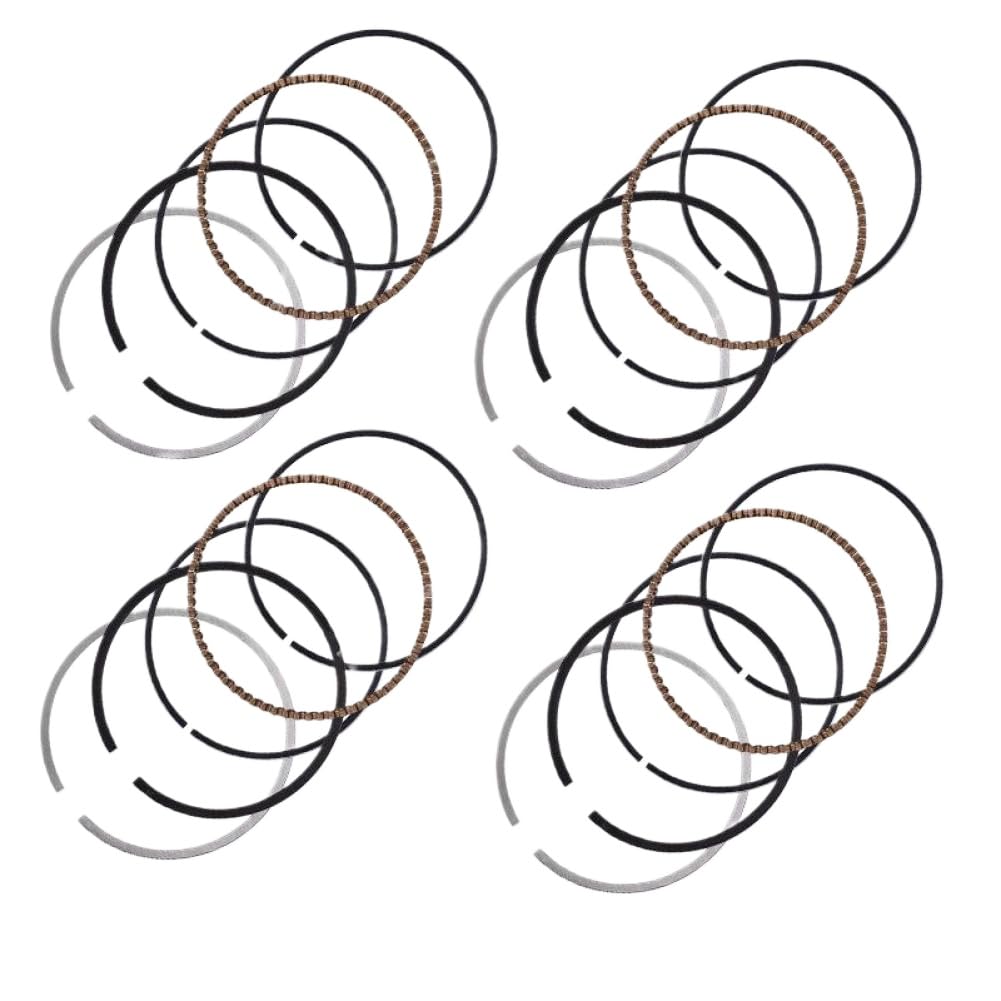 Motorcycle Engine Piston Rings Kit 67mm 12140-39F00-000 Compatible With GSX R600 2001 2024 GSR600 2006 2010 GSXR 600(4pcs)
