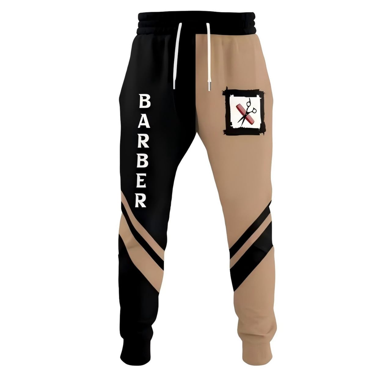 HuazomeeHZM Barber Tools & Barber Shop 3D Printed Men's Jogger Pants Autumn Fashion Unisex Casual Sweatpants