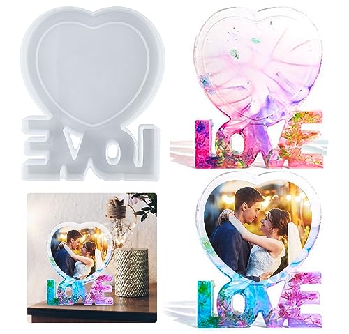 Stampo grande in silicone a forma di cuore, in