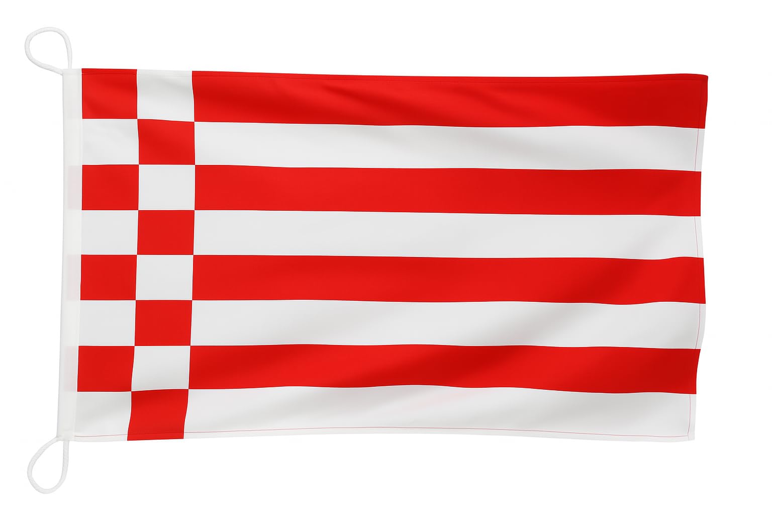 Bacon de Brême drapeau géant pour mât de 500x300 cm sans blason