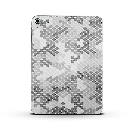 Image of MightySkins Carbon Fiber Skin Compatible with Apple iPad 10.9 inch 10th Gen (2022) Full Wrap Kit - Camo Hexadots | Protective, Durable Textured Carbon Fiber Finish | Easy to Apply | Made in The USA
