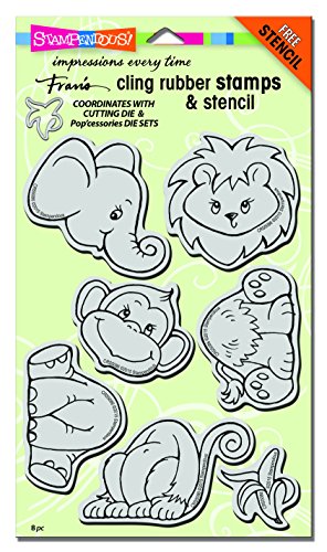 Stampendous Fran da timbrini e Stencil 12,7 cm x