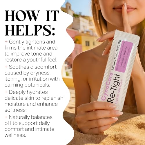 Image of Vag Tightening Gel for Intimate Hydration & Rejuvenation, 15 Applicators | Natural Tightening Support for Vag Health, Feminine Care Gel for Dryness, Firmness & Moisture Balance, 15 Count Applicators