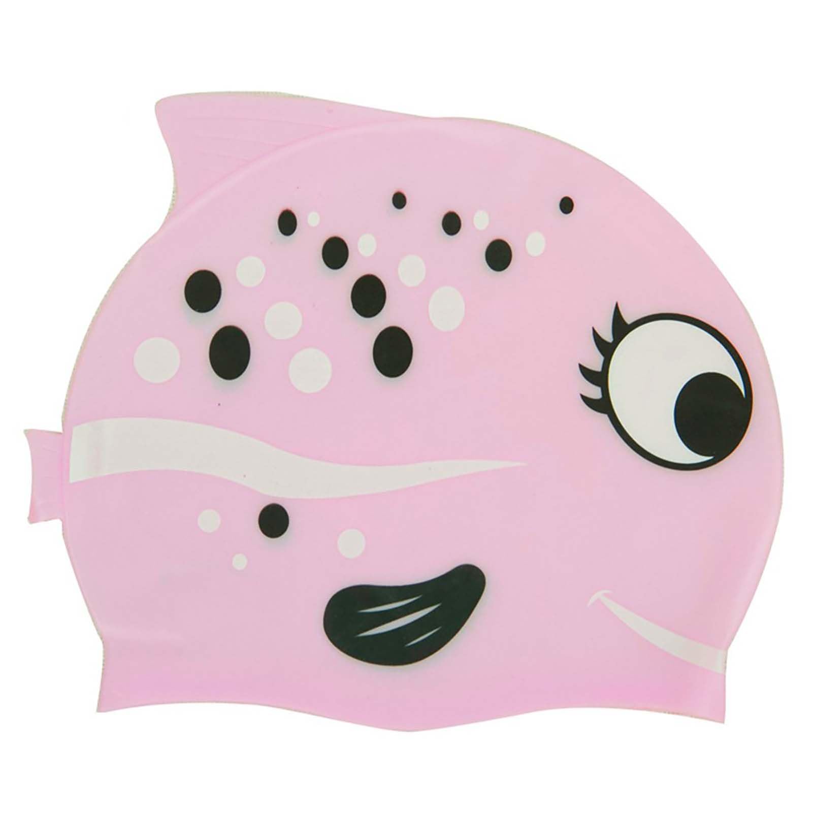 LAFEINA Kids Swim Cap, Fun Design Silicone Waterproof Swimming Cap for Children, Boys, Girls - Cute Cartoon Style Swim Hat (Pink Fish) (B07DNXWHRH) Amazon Price History, Amazon Price Tracker
