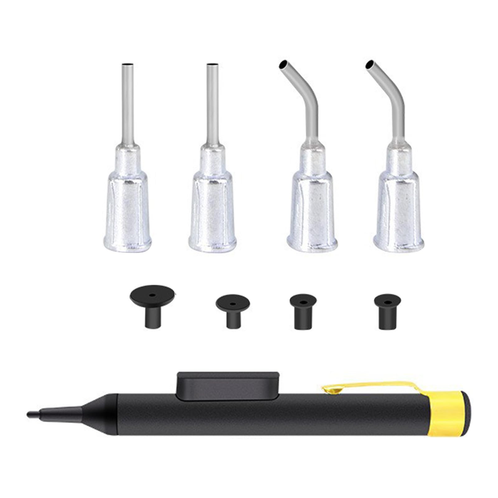 1Set Solders Extractions Removal Tool Vacuum Pen With Suctions Pad Headers Pumps For IC/Chip