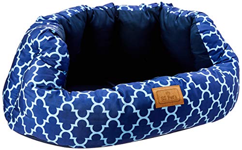Cama Star Azul Pet para Cães e Gatos Tamanho G SS Pets para Cães