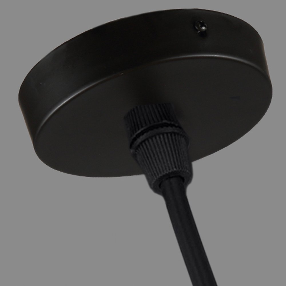 Lampada A Sospensione In Ferro A Gabbia, Stile Vintage, Colore Nero, 10x10x15 Cm, Per Caffè, Bar E Ristoranti