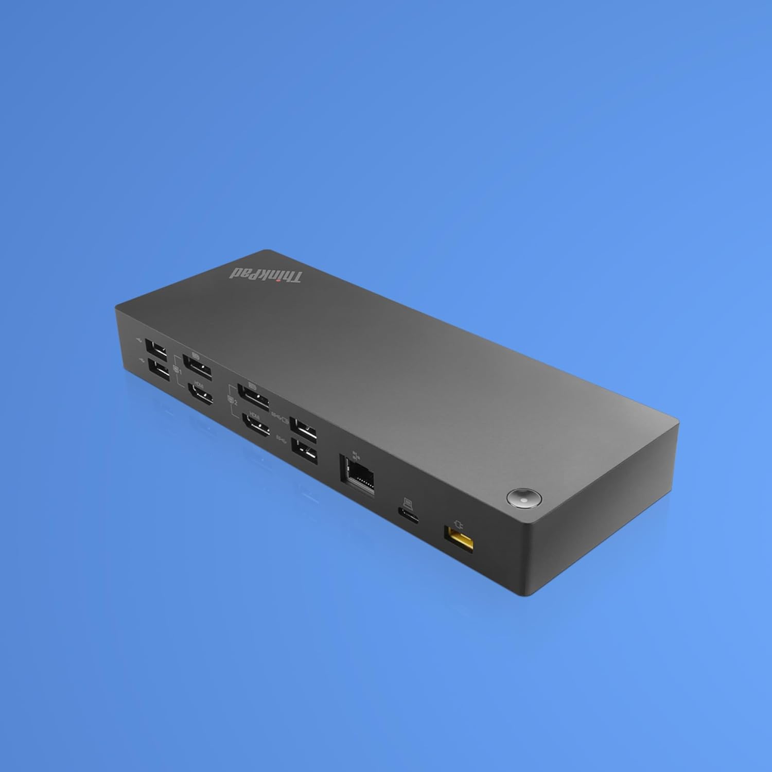 Lenovo 40AF0135EU Docking Station with Wire Black