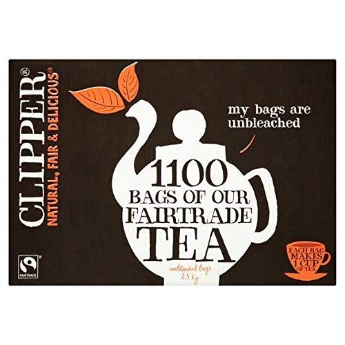 Clipper Fairtrade Everyday One Cup Tea Bags (1100 Bags)