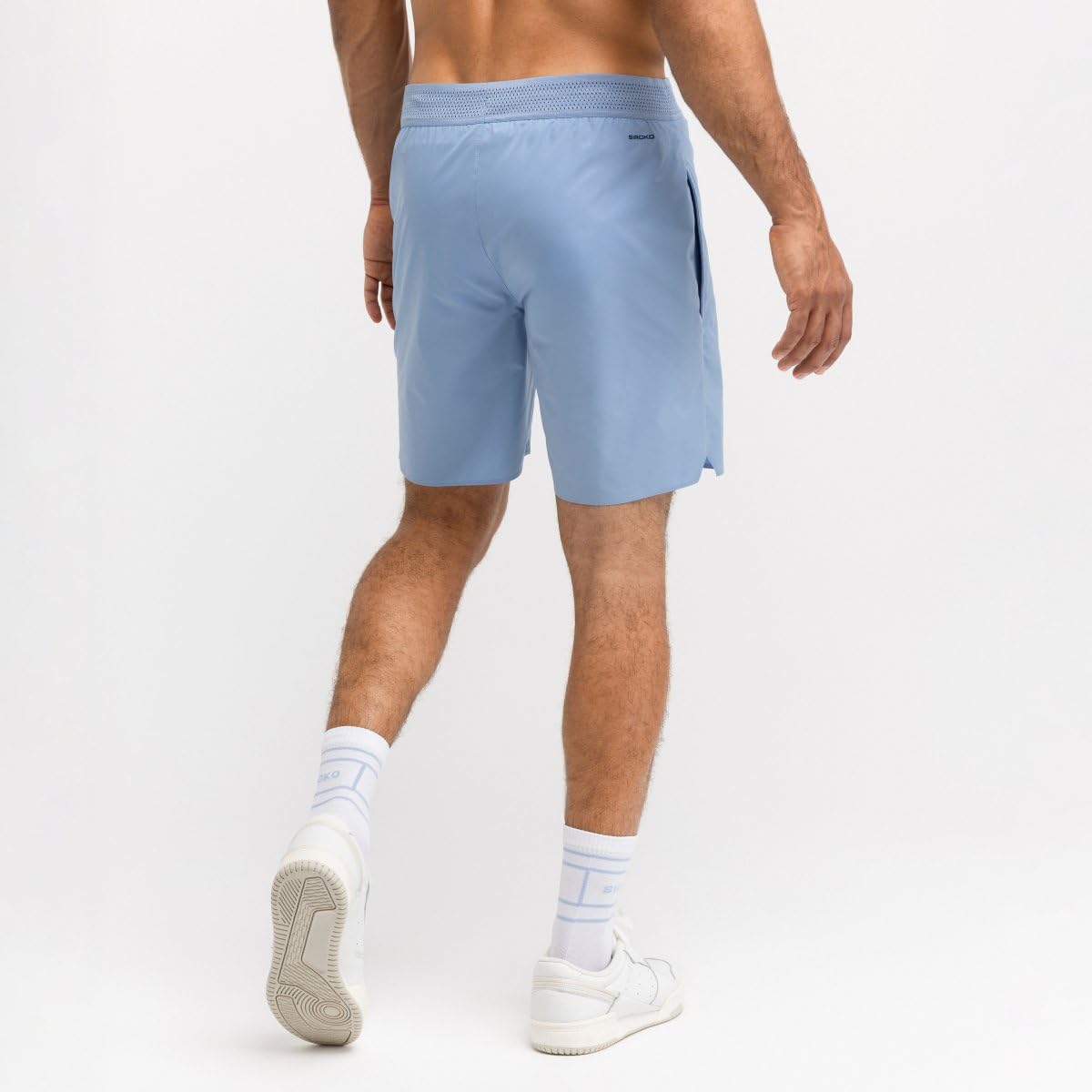 SIROKO - Short de Tennis Technique Velozix Light Blue
