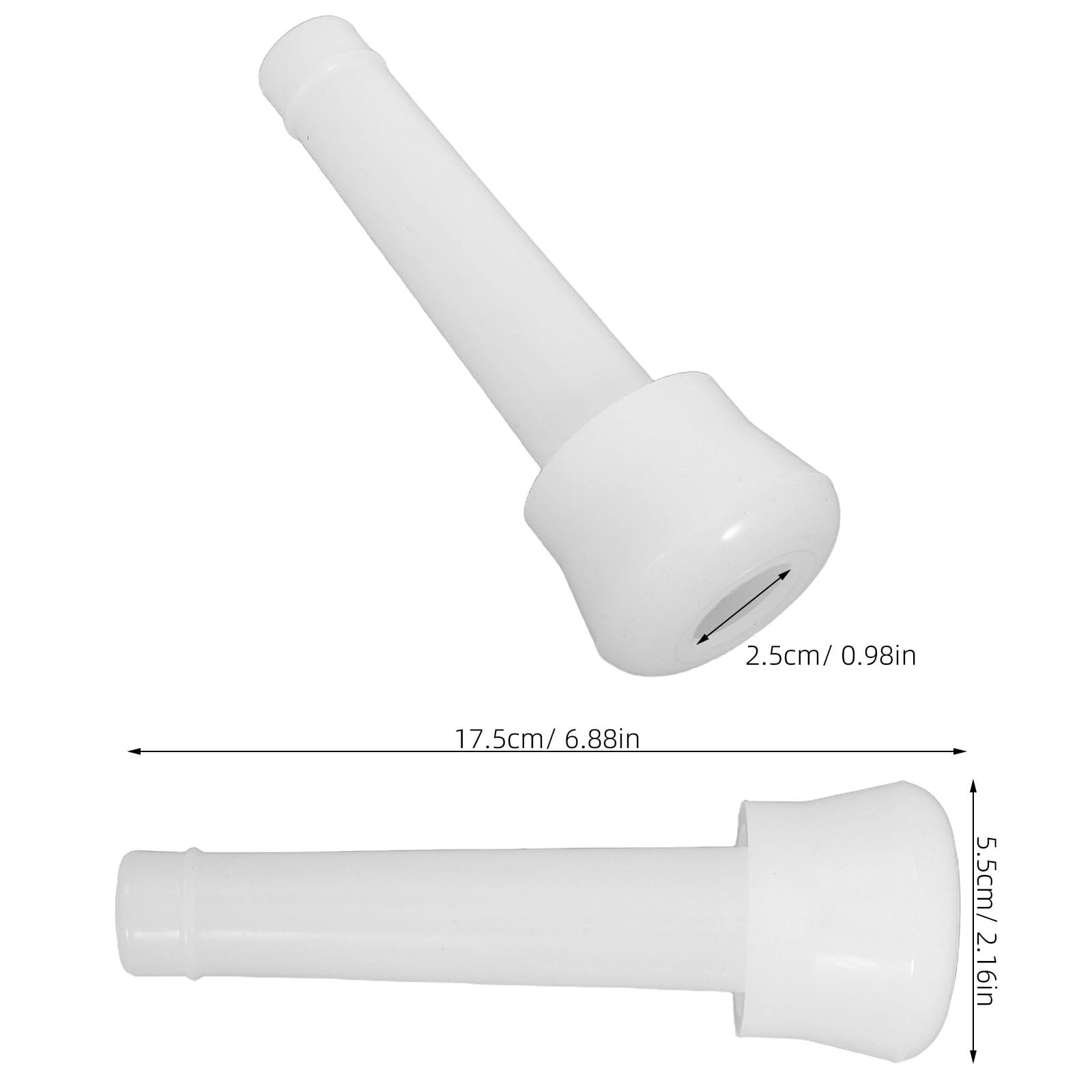 4 Pezzi di Rivestimento di Ricambio per mungitrice: ricambi per mungitrice per capre, Rivestimenti in Silicone per tettarelle, compatibili con Attrezzature per la mungitura di Pecore, capre