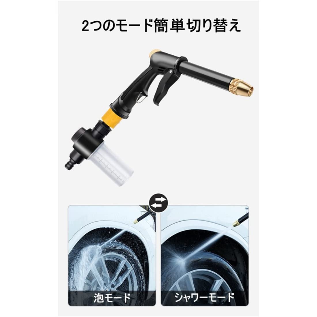 Amazon.co.jp: 高圧洗浄ノズル 洗車フォームガン 高圧洗浄機