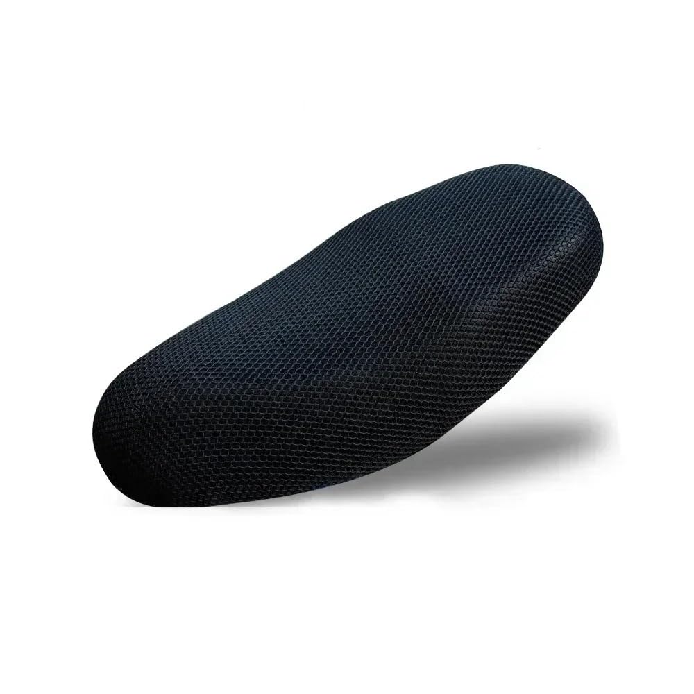 Funda para asiento de moto negra universal 210D flexible 8