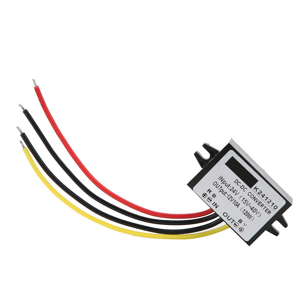 Convertisseur DC 24V Vers 12V 10A 120W - Module Abaisseur étanche IP67, Protection Anti-choc, Pour Voiture, LED, Radio, Alarme