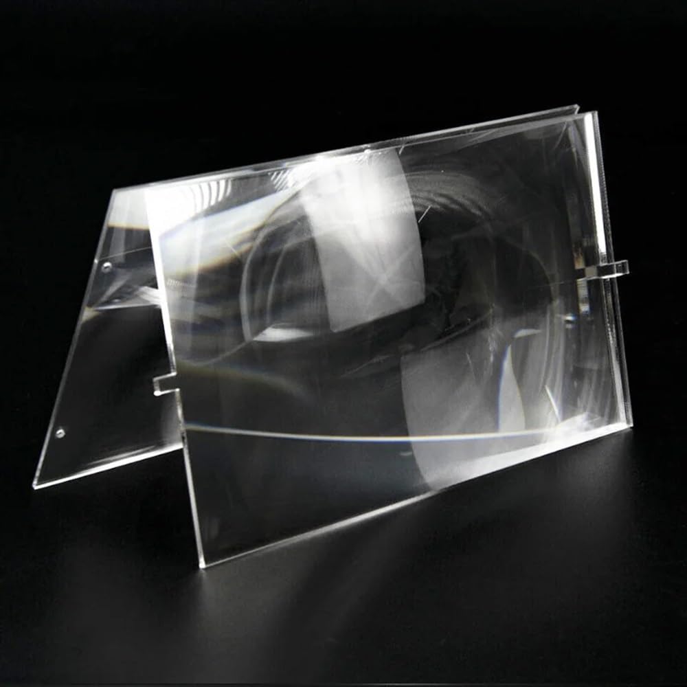Microscoop 7 inch optische PMMA Fresnel Lens Solar Brandpuntsafstand 185mm 120mm voor DIY Projector 1Set
