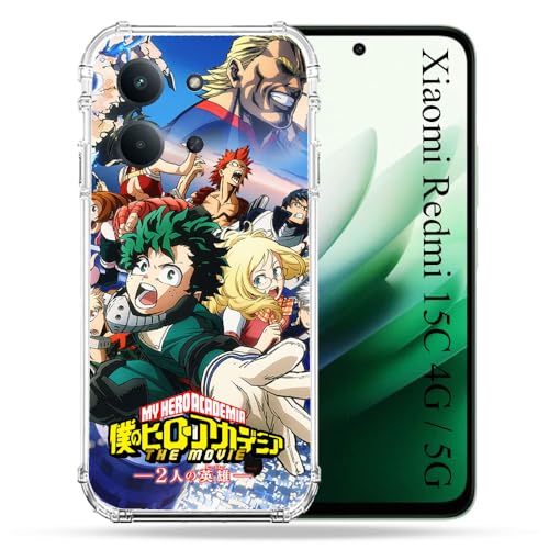 Coque renforcée Xiaomi Redmi 15C 4G My Hero Academia housse antichoc