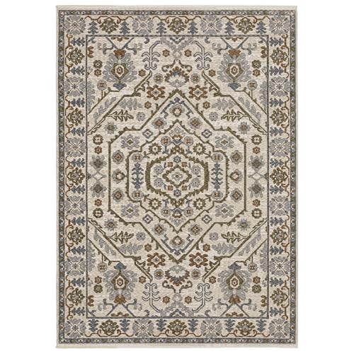 Oriental Weavers Hastings Area Rug - HA02I - 6'7'...