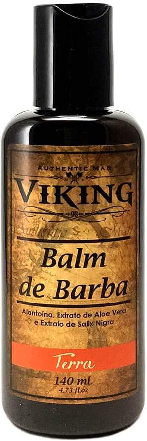 Balm para Barba Viking Terra 140ml — Melhor para Barba Macia e Alinhada