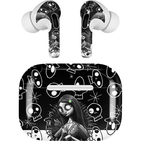 Skinit Decal Audio Skin Compatible with AirPods Pro 2nd Gen - Officially Licensed Disney The Nightmare Before Christmas Sally Art Design