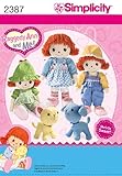 Simplicity Raggedy Ann and Me Doll Pattern