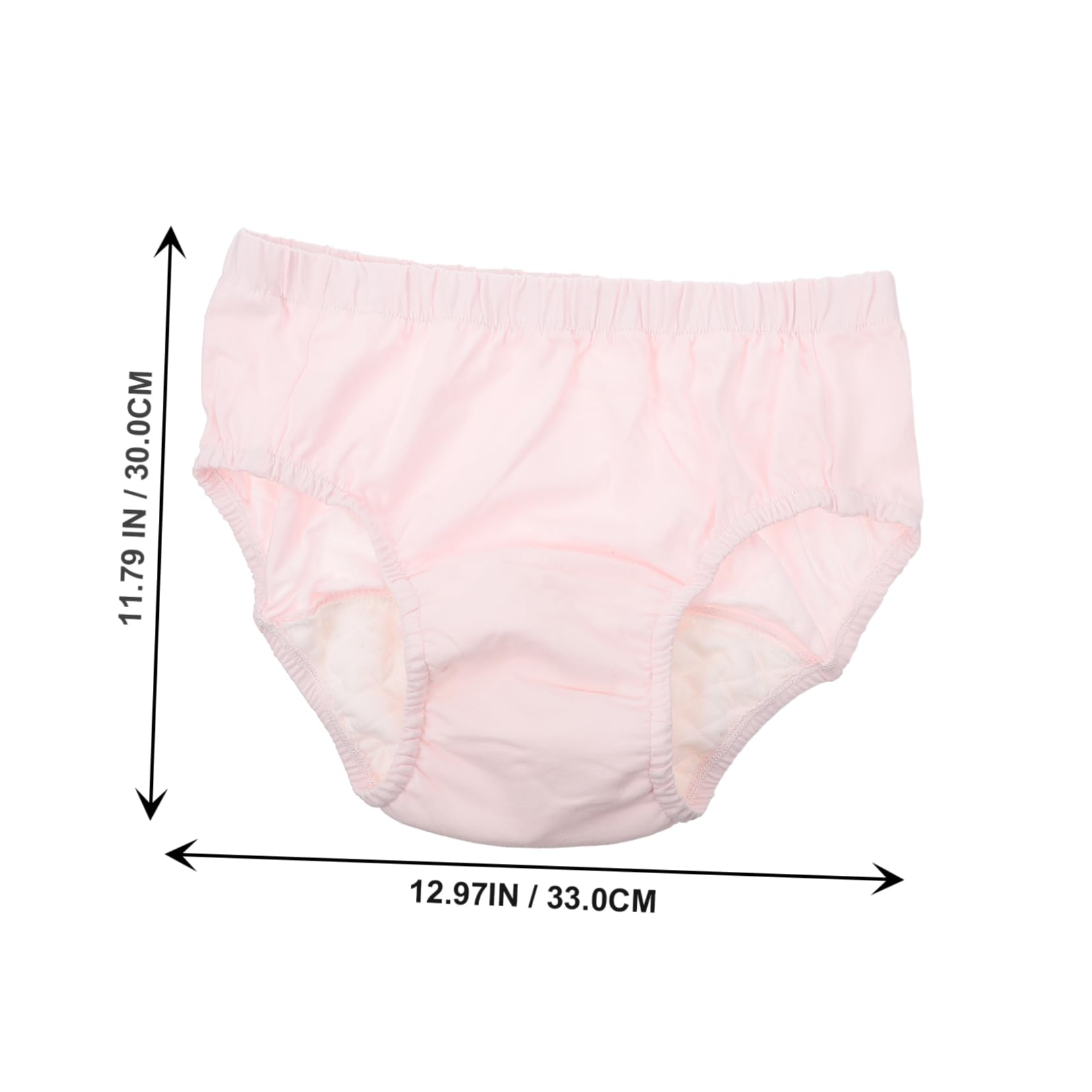 minkissy Bragas Para Ancianos 2 Piezas Ancianos Anti-enfermería Hombre Reutilizable Incontinencia Calzoncillos Fugas Cuidado De La Incontinencia Mujeres Pantalones Trest Hombre Algodón Rosa