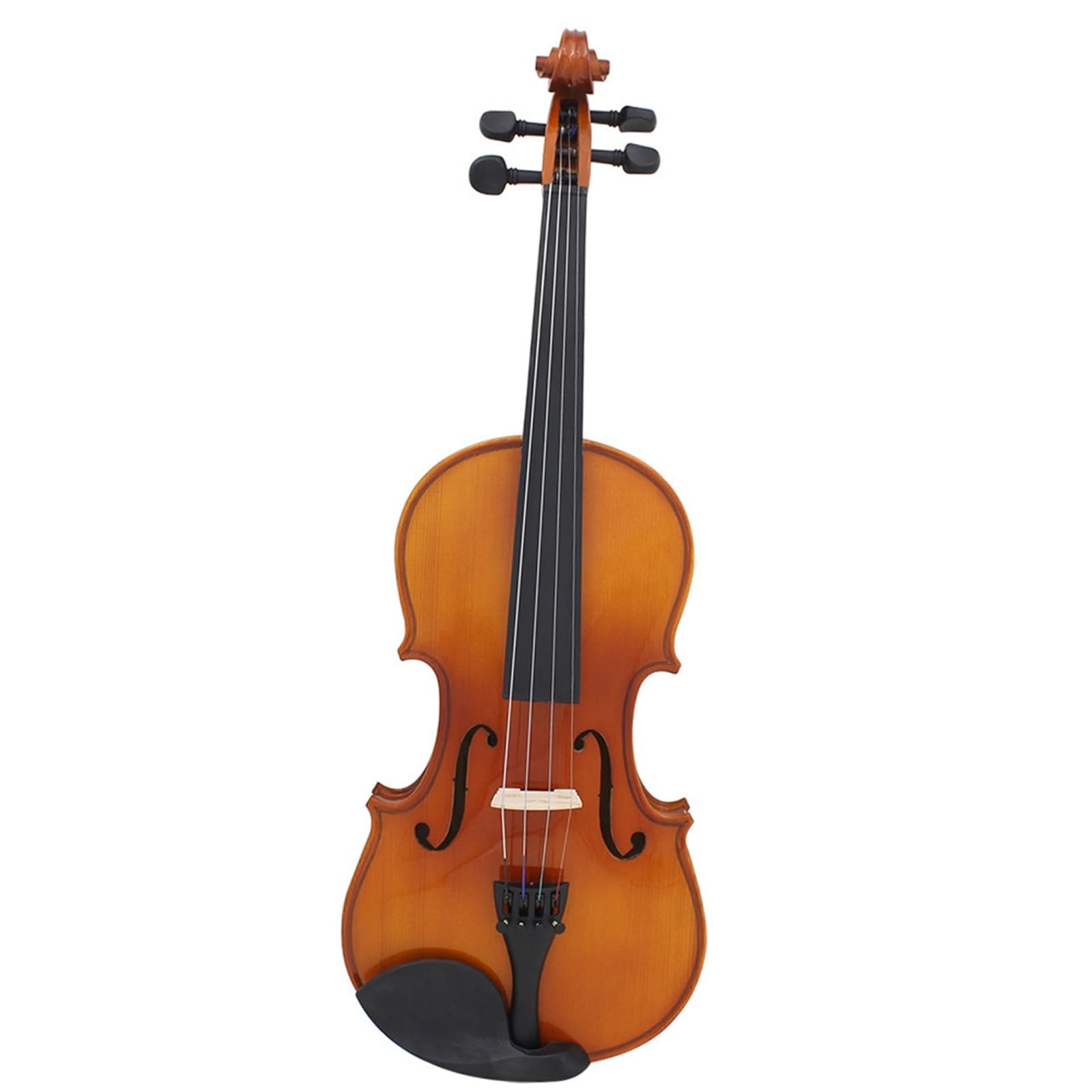 Violino Set Violino In Legno Massello Modello Tigre Con Retro In Acero Di Colore Naturale Brillante(1/4)