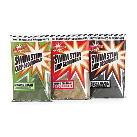 Dynamite Baits Swim Stim Carp Groundbait 900g Talla Amino Black Cover