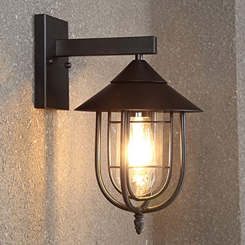 Lampe murale d'extérieur étanche IP65 dotée d'une douille universelle E27