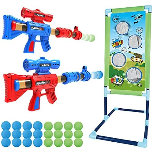 SpringFlower Shooting Game Toy for 5 6 7 8 9 10+ Years Olds Boys, for Kids