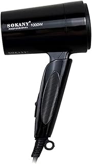 سوكاني مجفف شعر قابل للطي 3666 أسود 1000 1000. واط