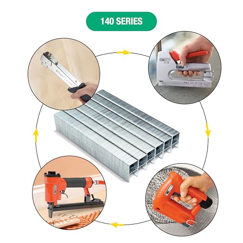 Miniatura 2 de Tacwise 0340 Grapas Galvanizadas Profesionales Tipo 140 6mm, 5000 Grapas