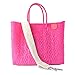Vallarta Medium Woven Crossbody Bag – Resort Collection | Recycled Plastic | Artisan Handmade in Mexico | Adjustable Strap, Mesh Pouch, Water-Resistant, Eco-Friendly Travel Purse
