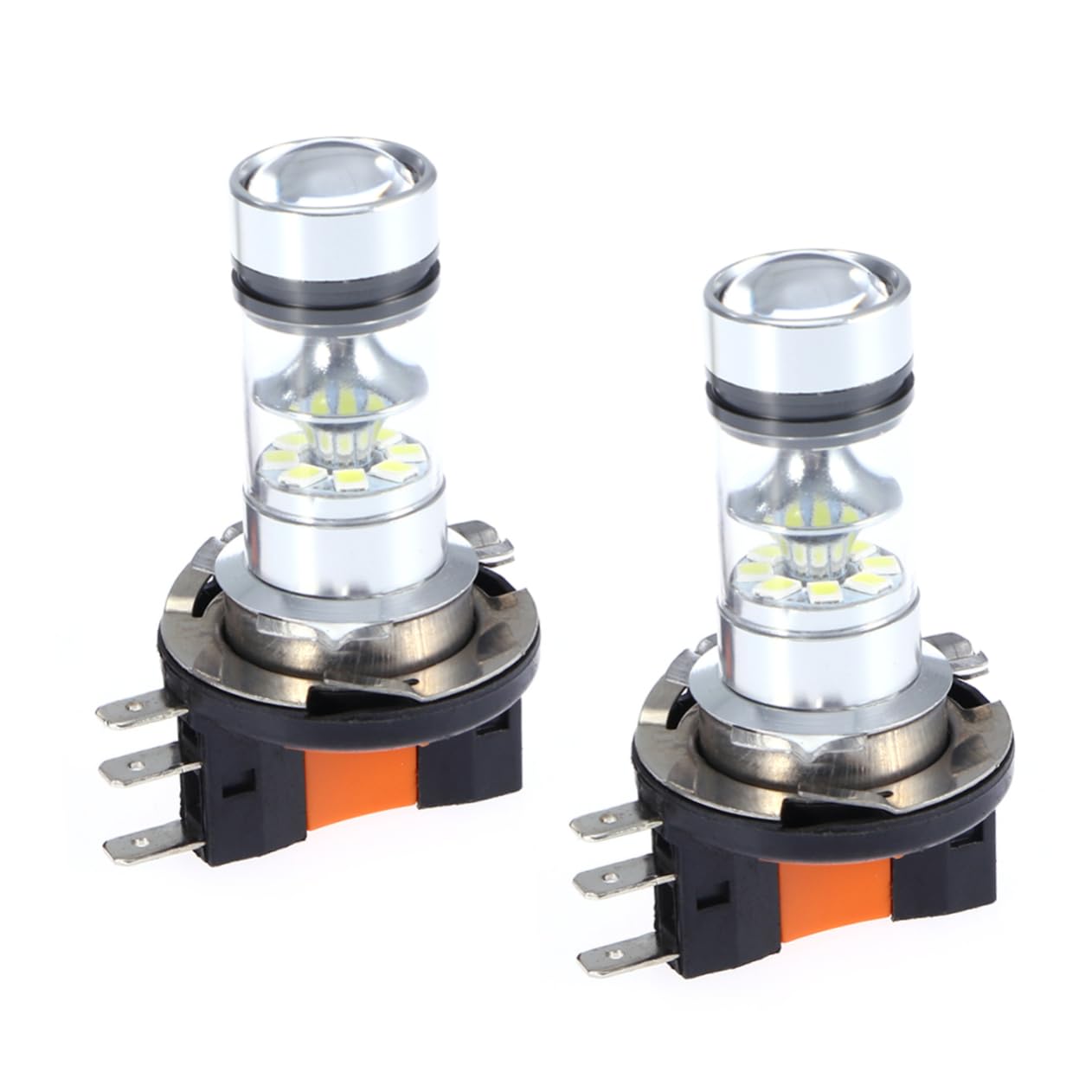 ULTECHNOVO 3piezas Bombillas Led De Leds Para Coche Luz De Niebla y Luz De Cruce Instalación Fácil Reemplazo Frío Duración De Horas